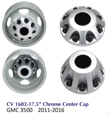 Capuchon central chromé CV1602-17.5